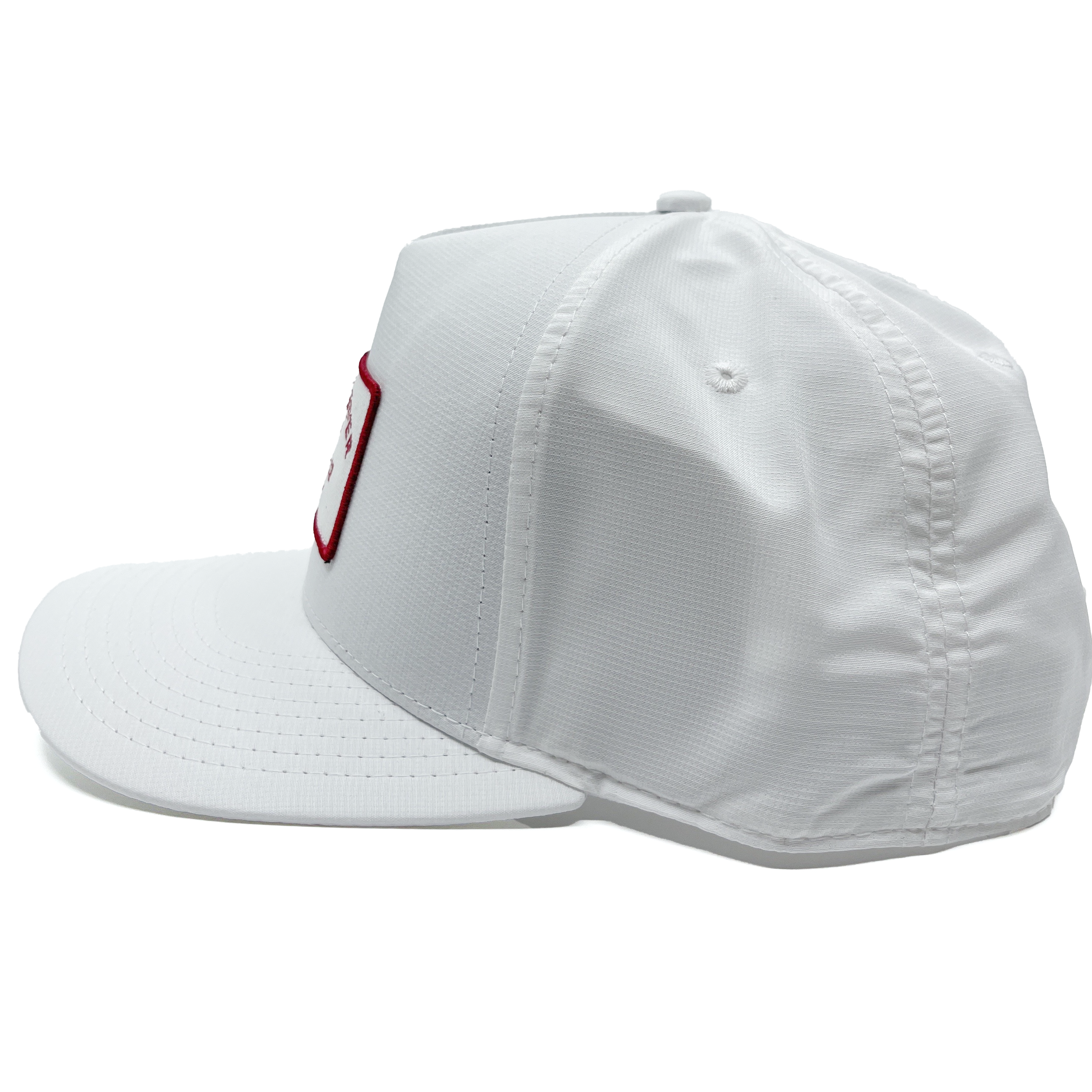Goosekeeper Patch Trucker Cap WHITE with White patch