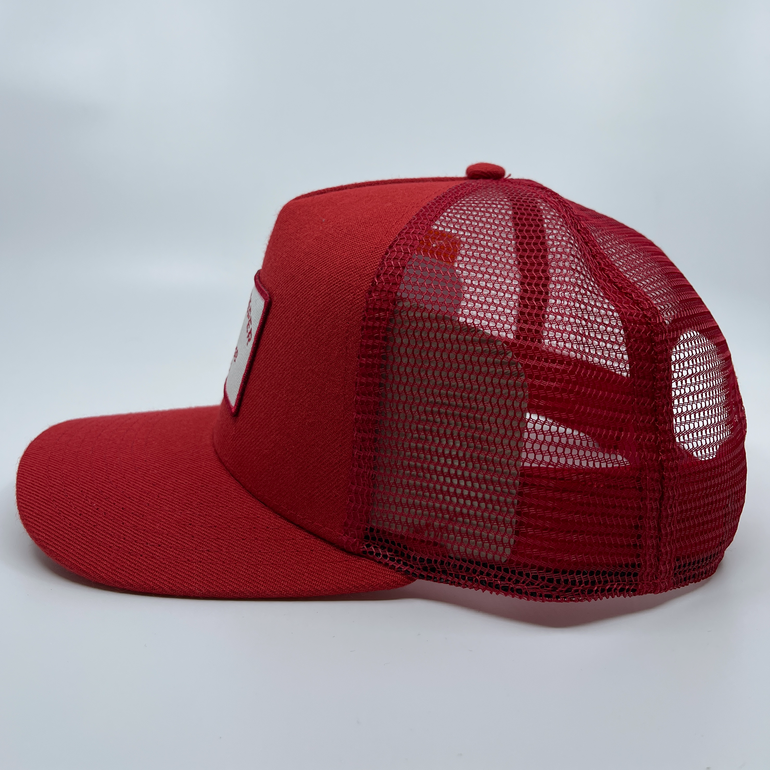 Goosekeeper High Crown Adjustable-Fit Cap with White Patch
