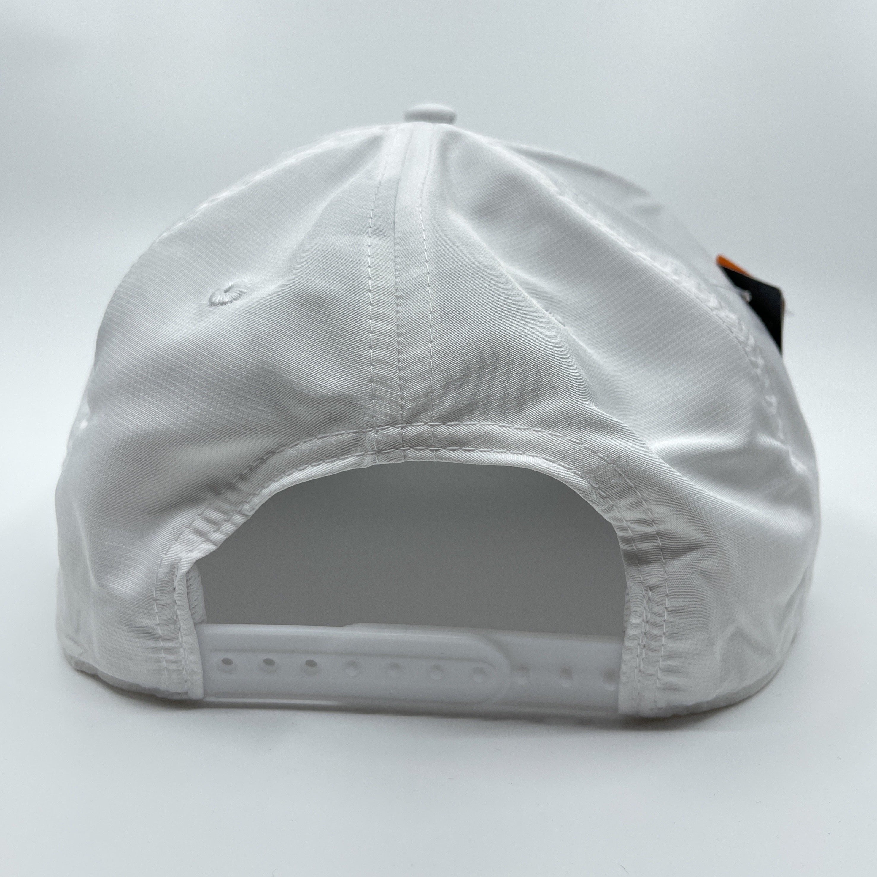 Goosekeeper Patch Trucker Cap WHITE with White patch