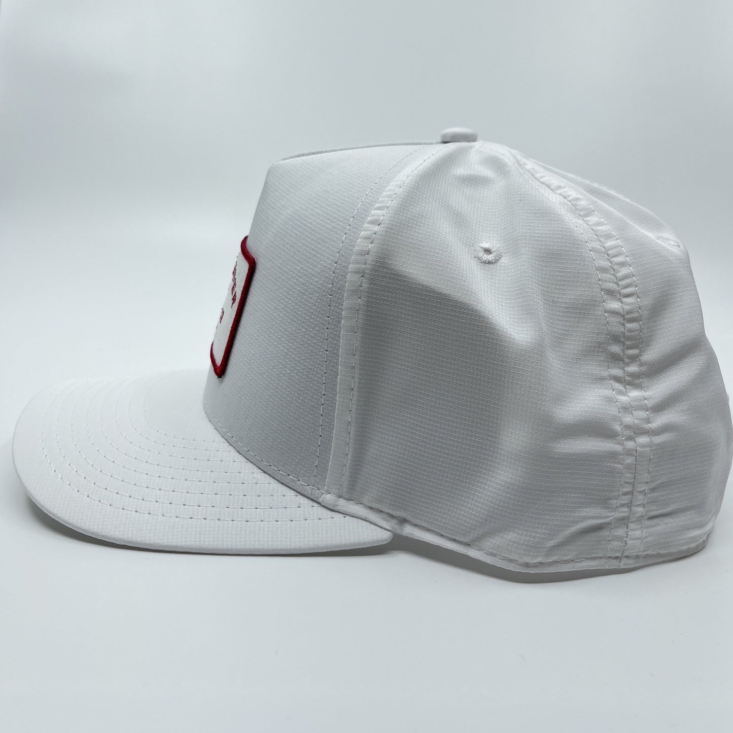 Goosekeeper Patch Trucker Cap WHITE with White patch